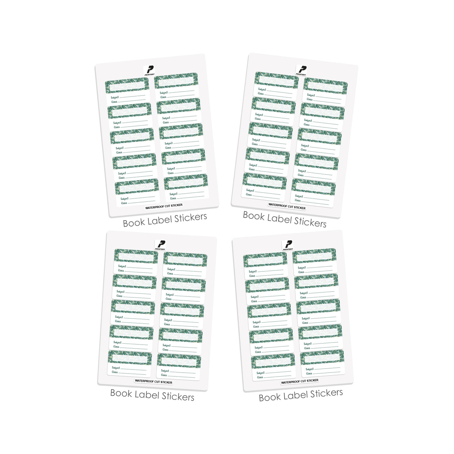 Ready to Buy School Label Pack D084 - Dinosaur