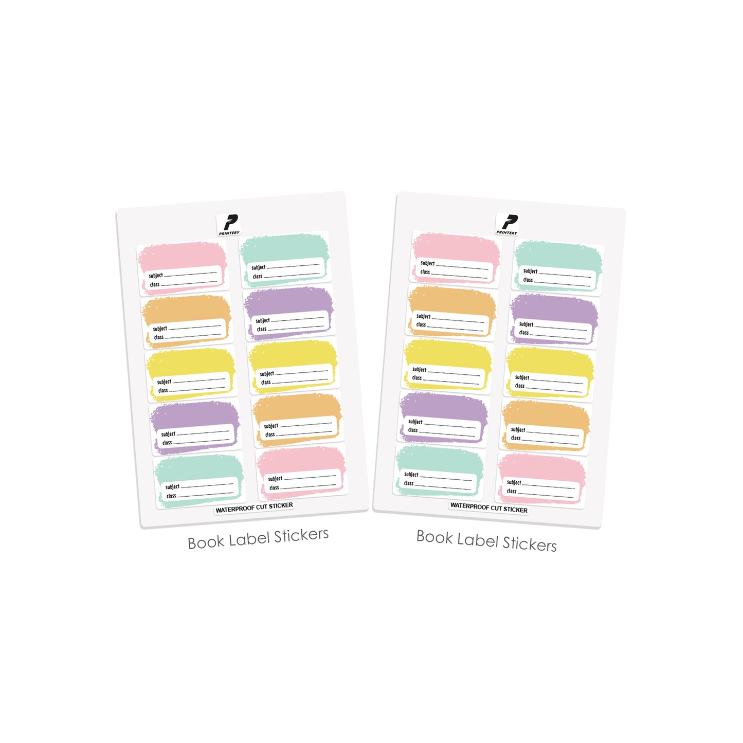 Ready to Buy School Label Pack D060