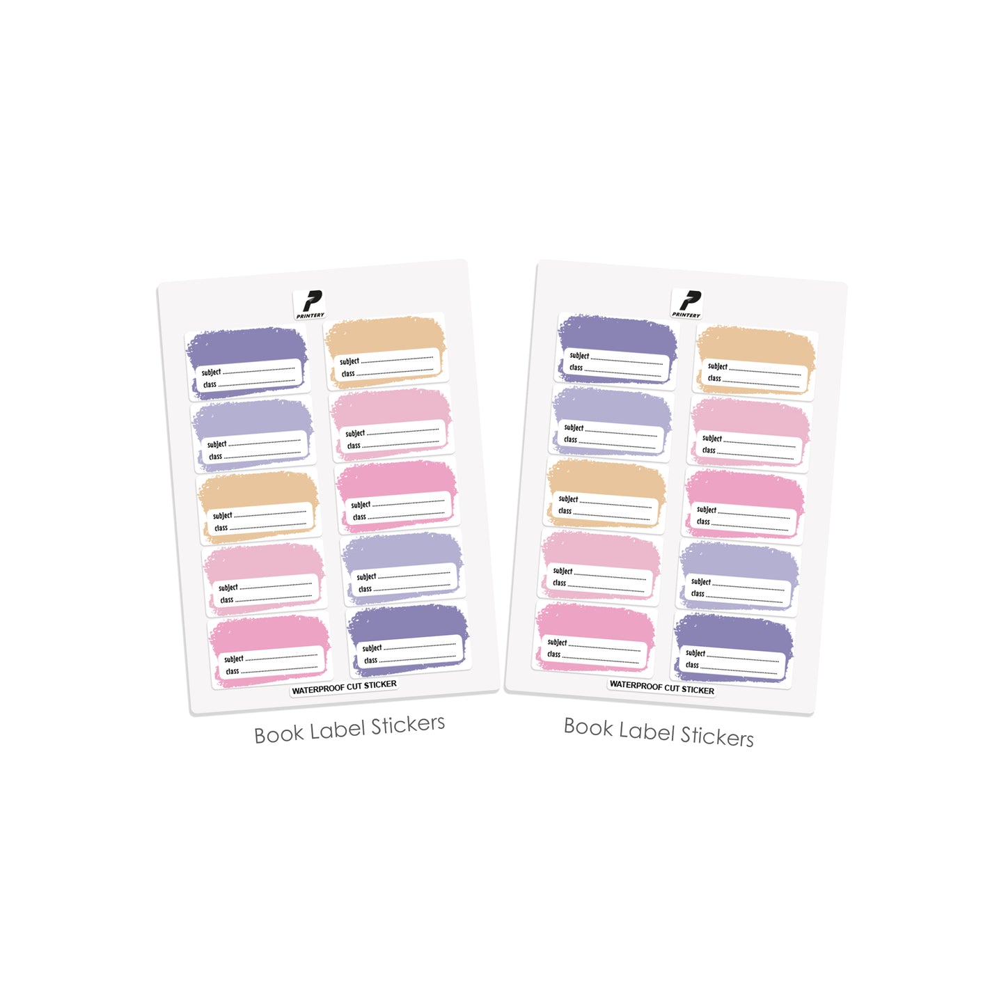 Ready to Buy School Label Pack D061