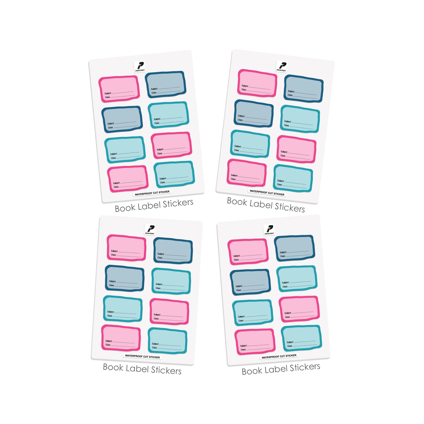 Ready to Buy School Label Pack D030