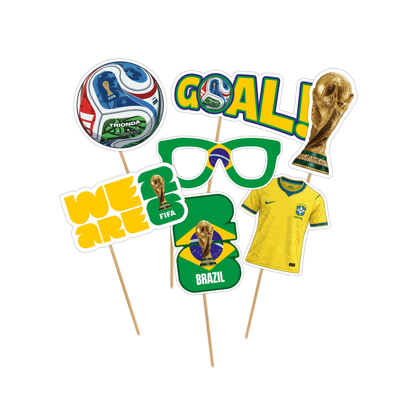 Brazil World Cup Photo Props