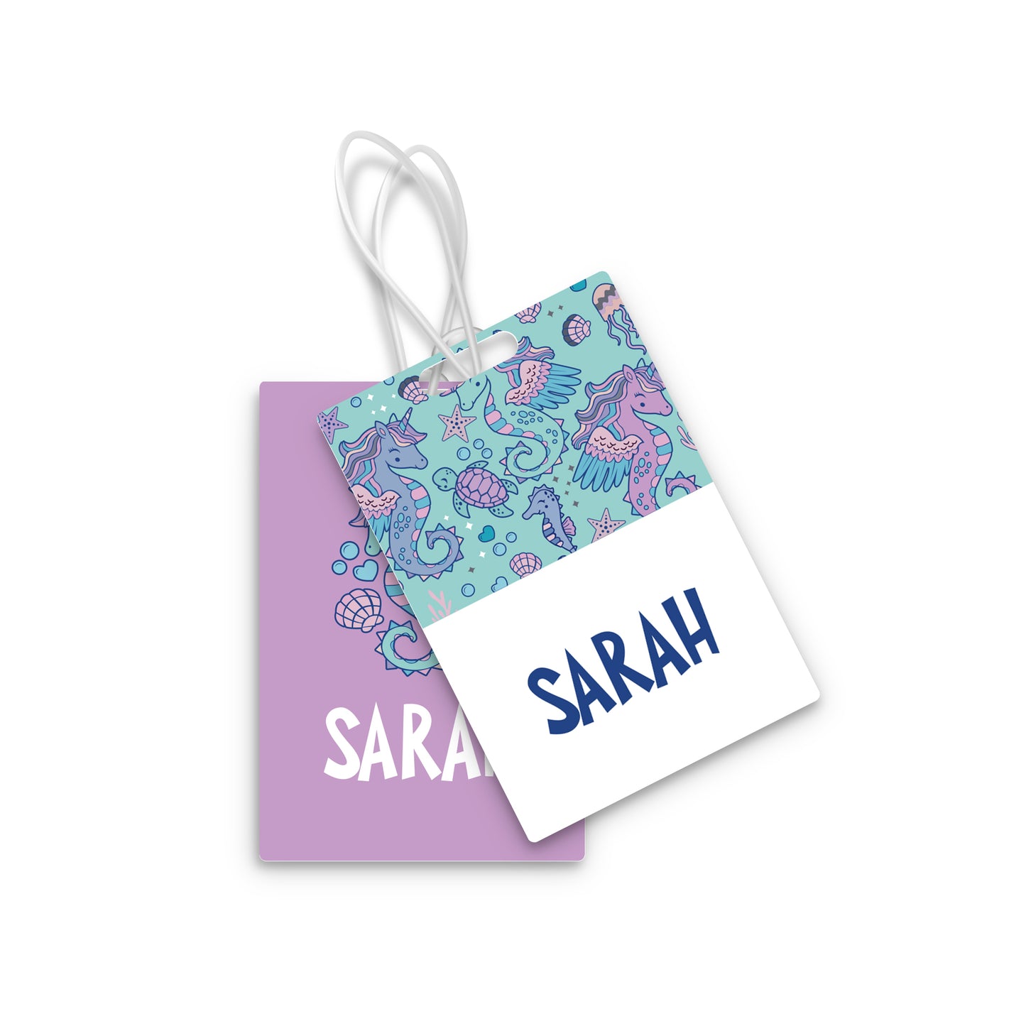 School Tags D122 - Unicorn
