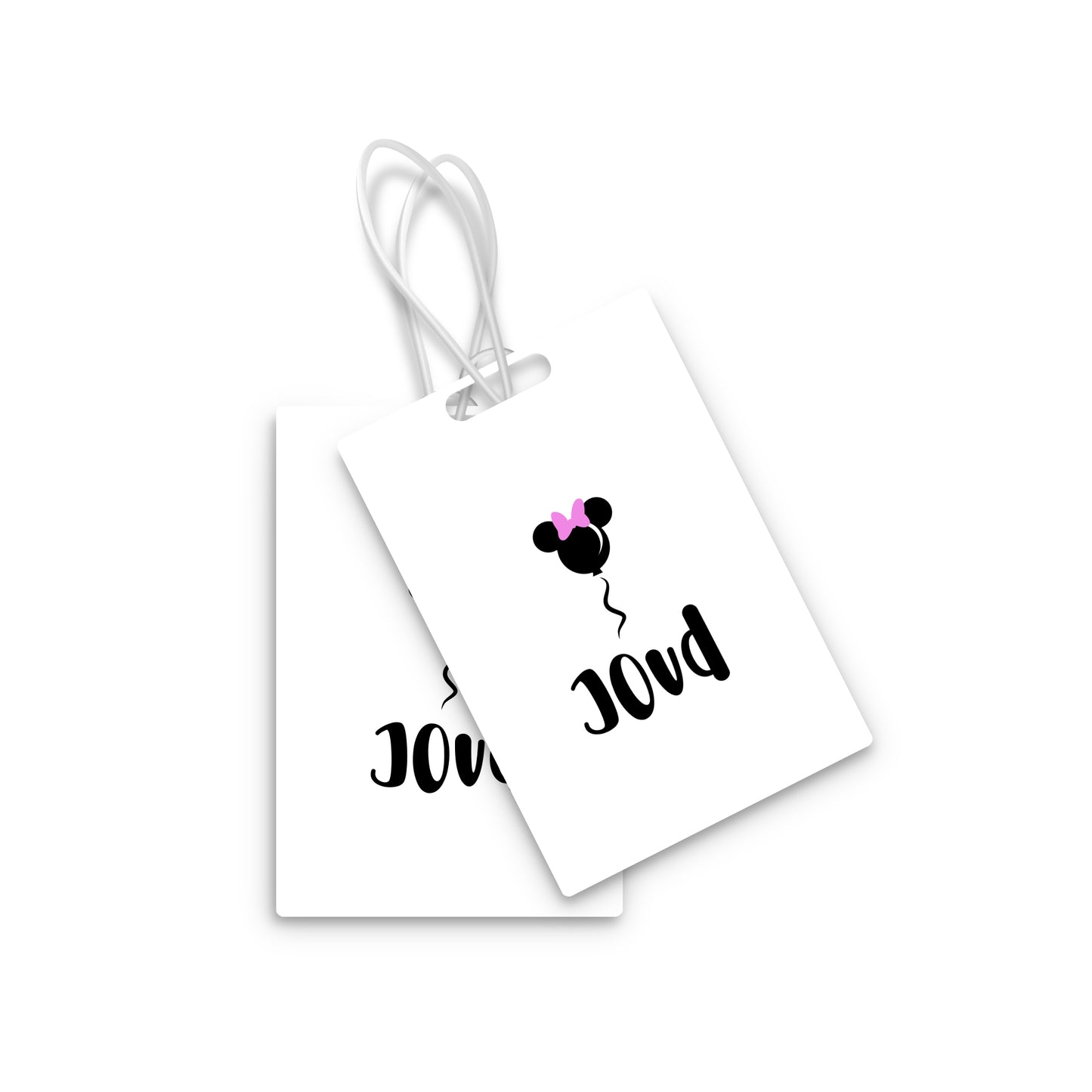 School Tags D050 - Minnie Mouse