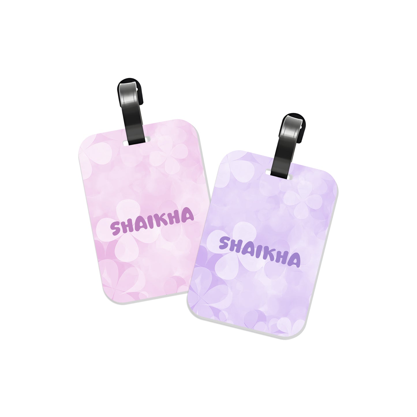 School Tags D137 - Flower
