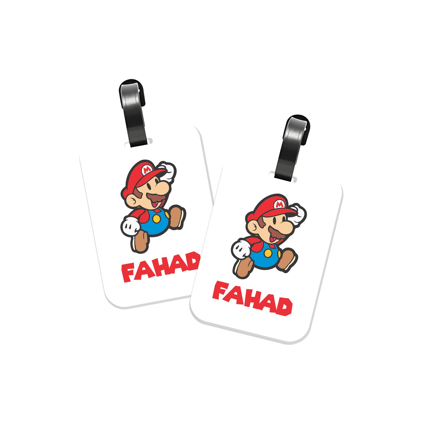 School Tags D135 - Mario