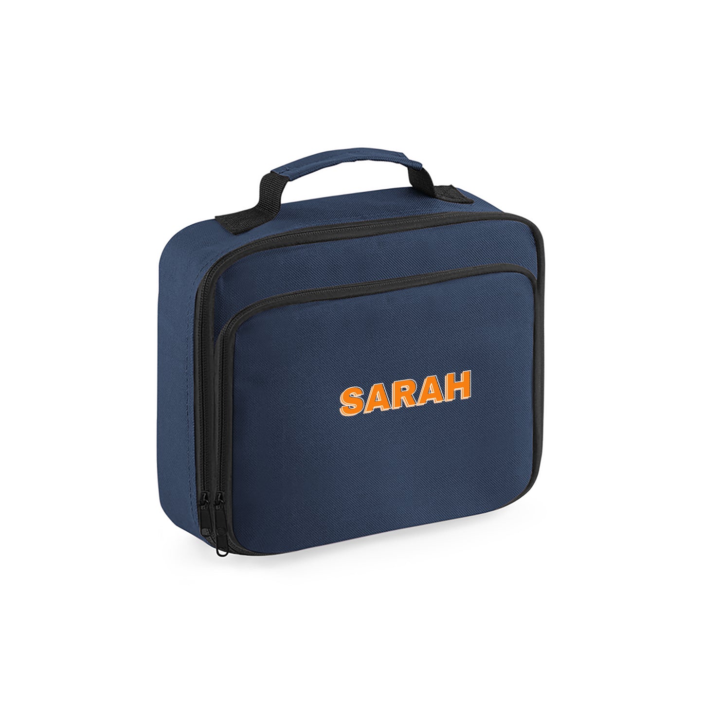 Navy Blue School Lunch Cooler Bag D01