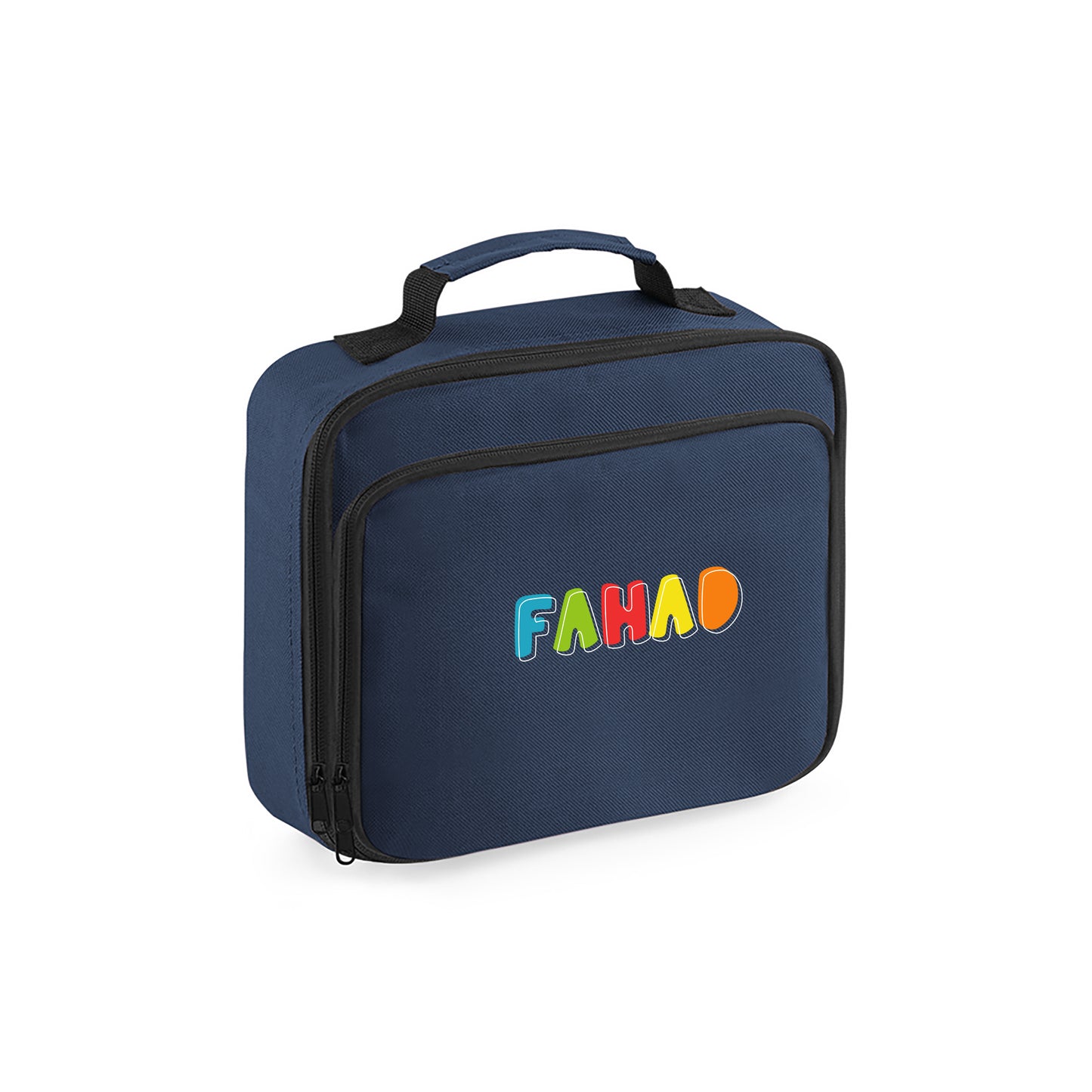 Navy Blue School Lunch Cooler Bag D02