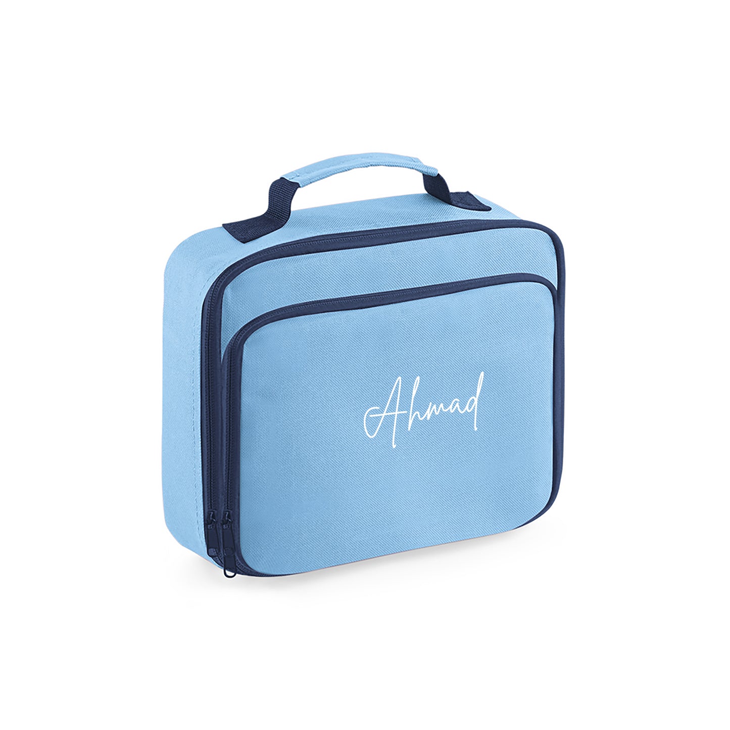 Light Blue School Lunch Cooler Bag D03