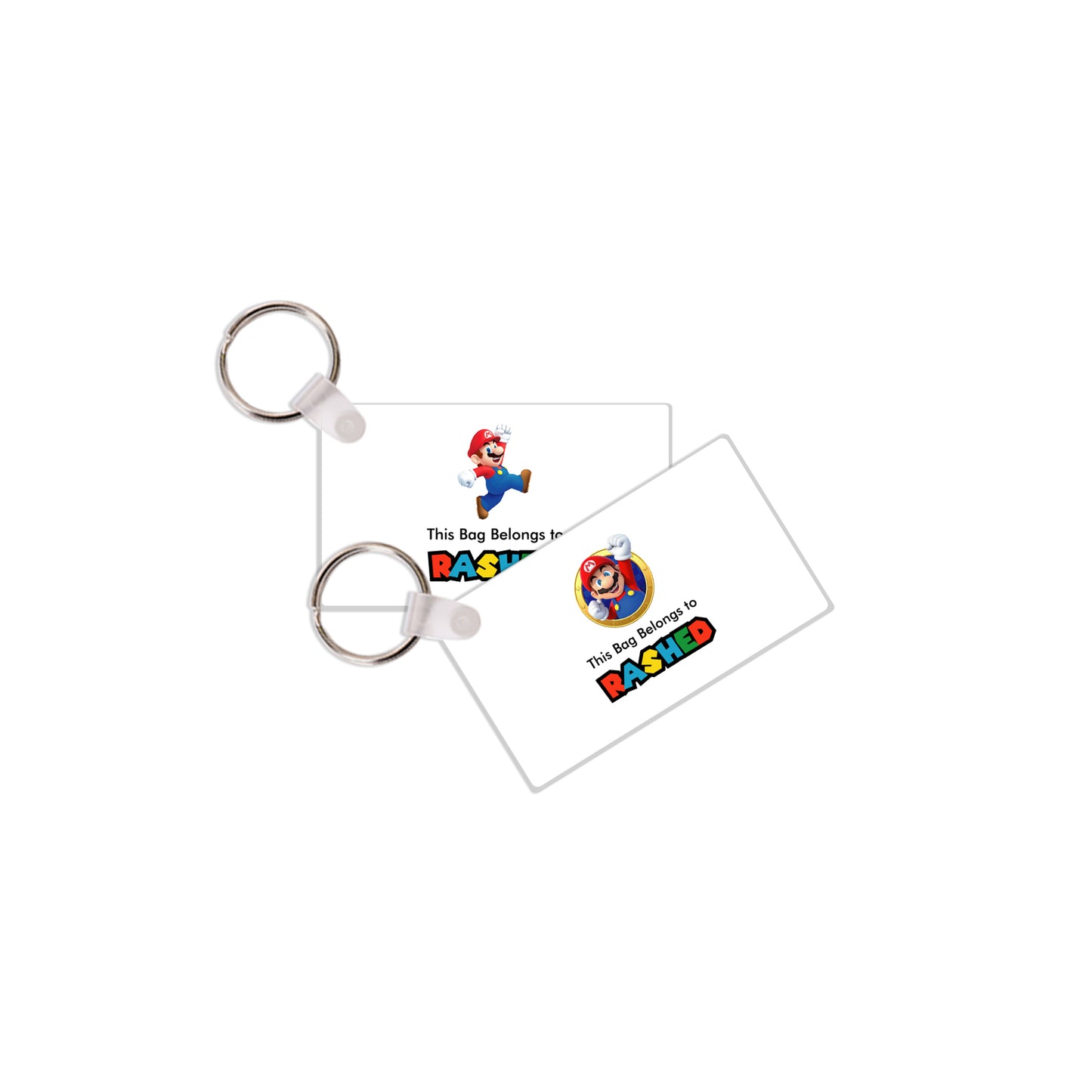 Mario Travel Tags D05
