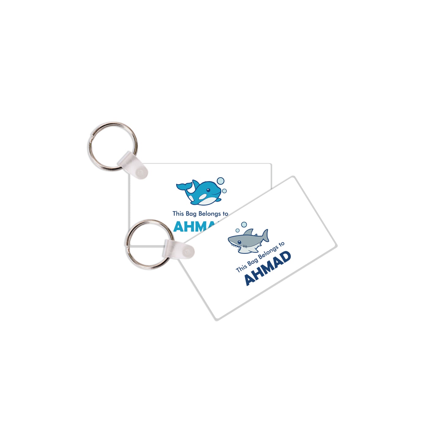 Shark Travel Tags D10