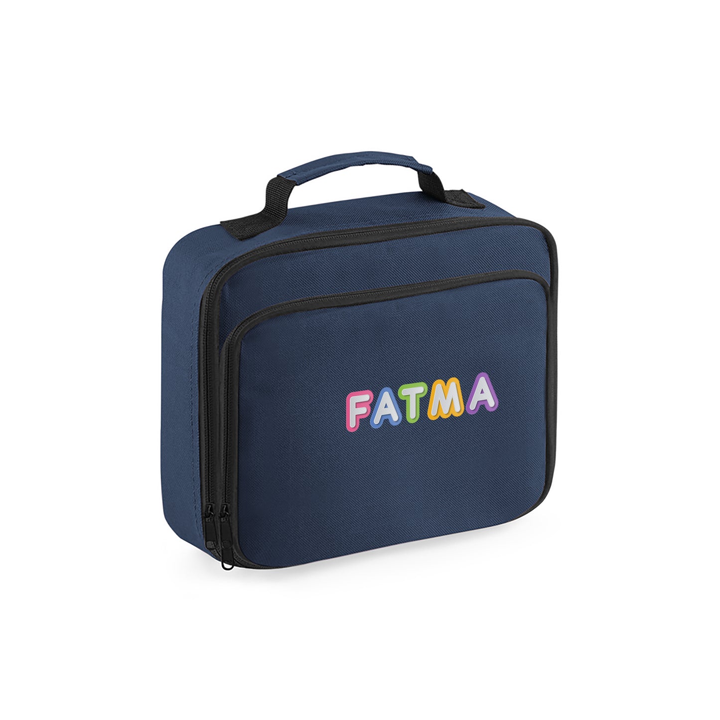 Navy Blue School Lunch Cooler Bag D11