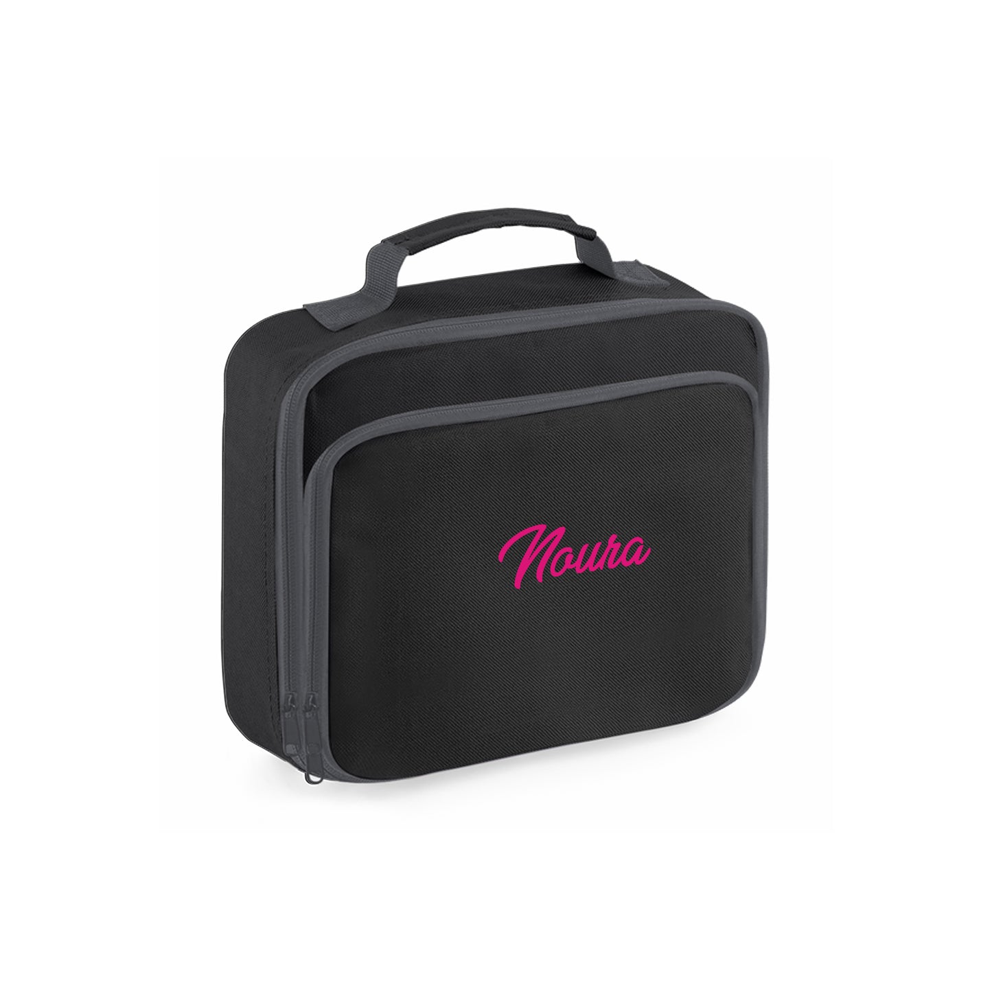 Black School Lunch Cooler Bag D12