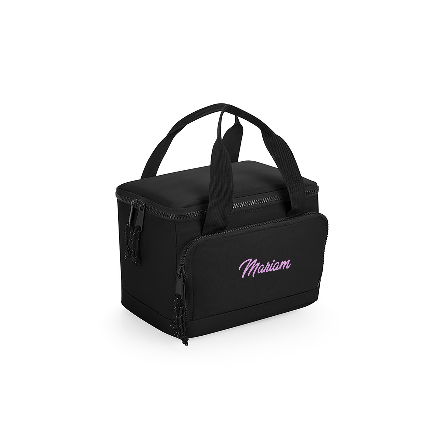Black Recycled Mini Cooler Bag D12