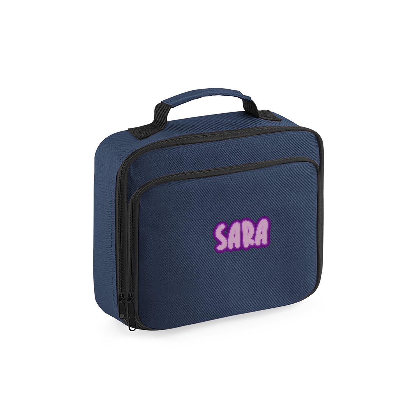 Navy Blue School Lunch Cooler Bag D13