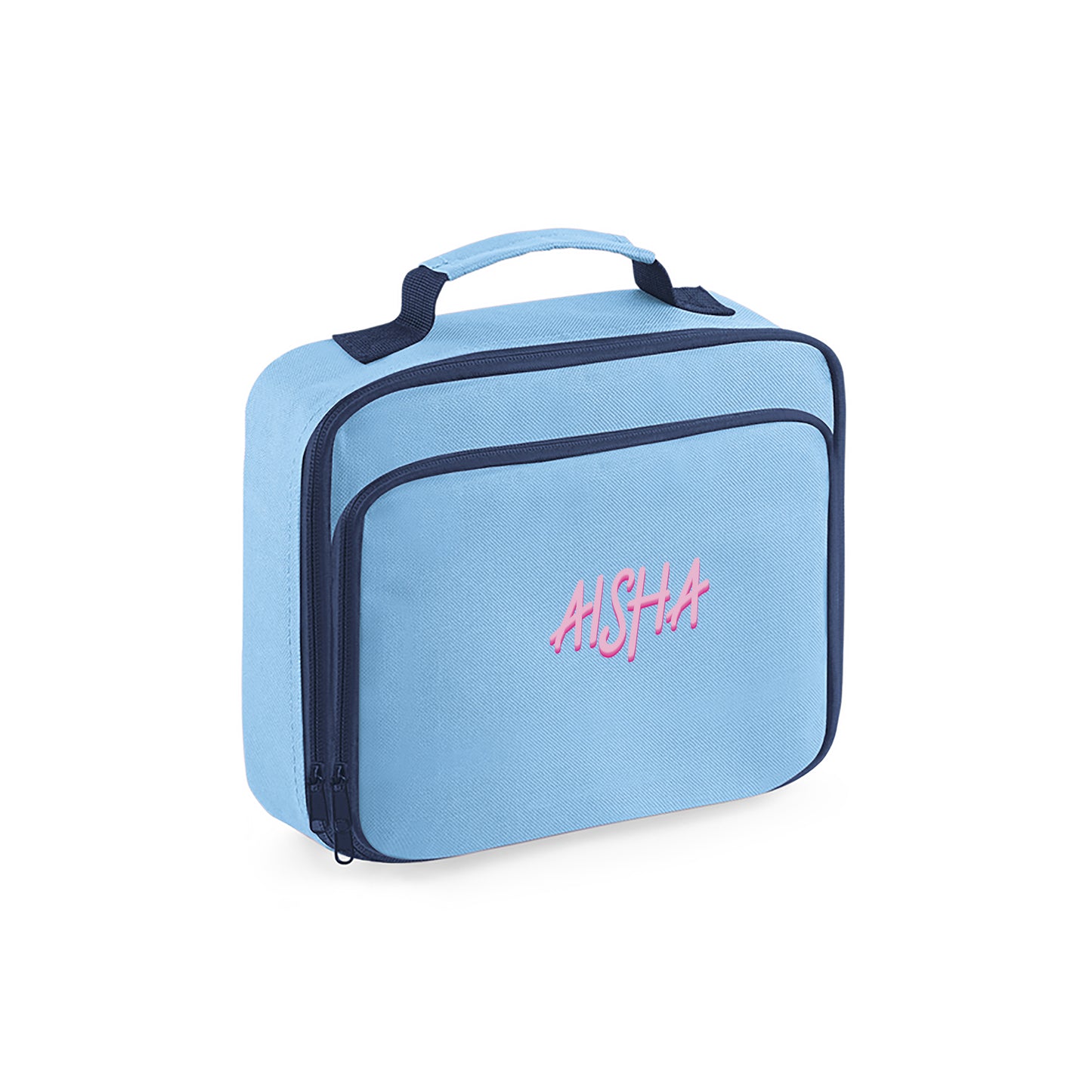 Light Blue School Lunch Cooler Bag D14