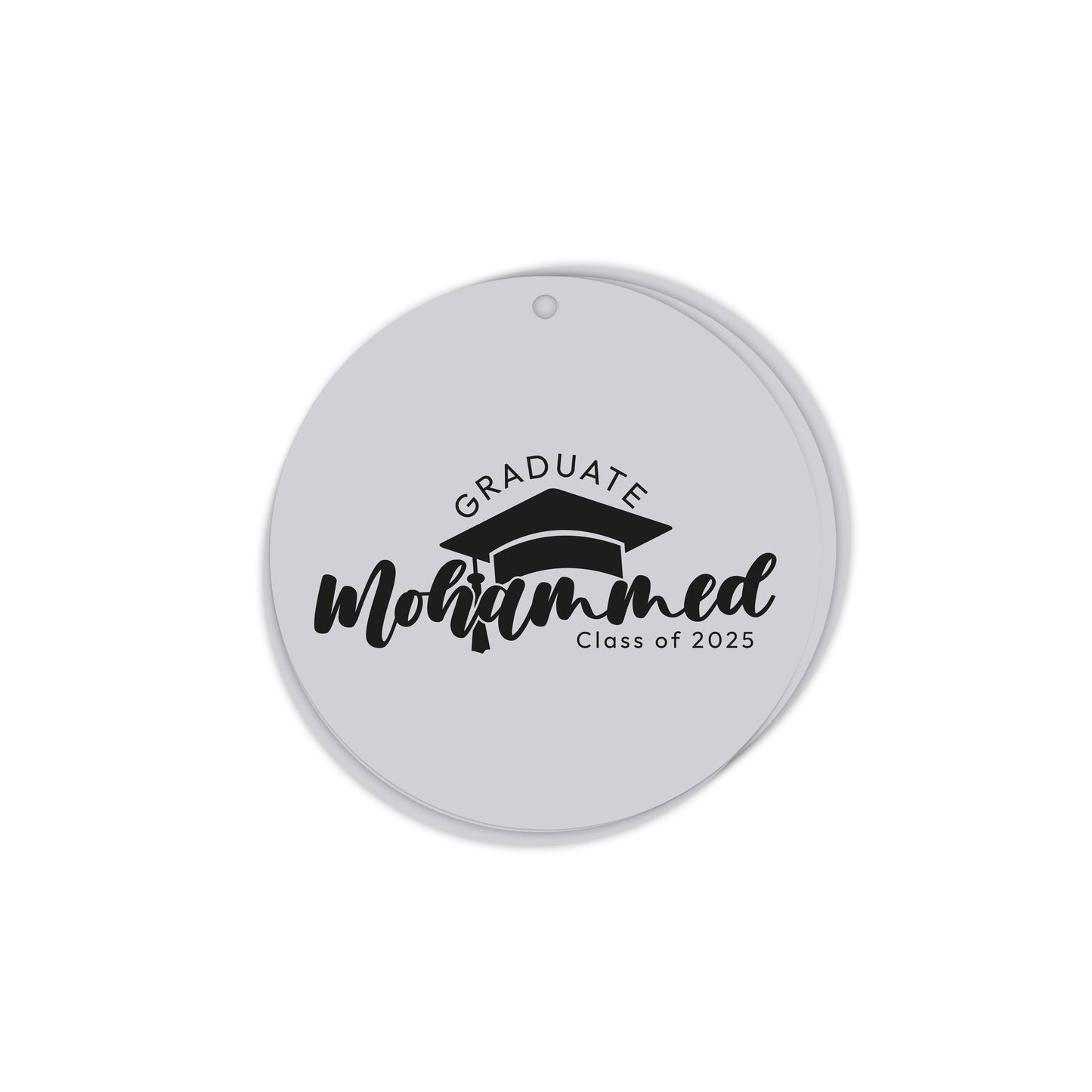 Circle Graduation Cards / Stickers D03