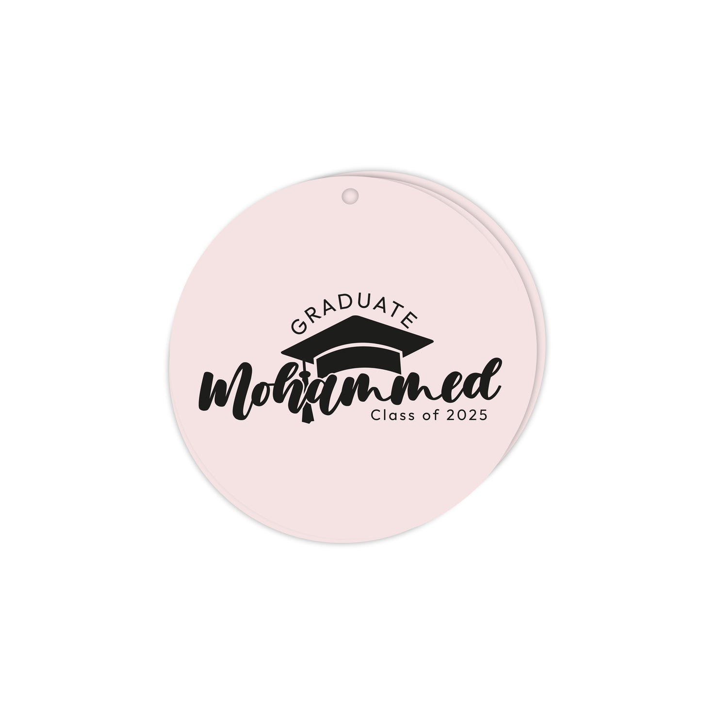 Circle Graduation Cards / Stickers D03