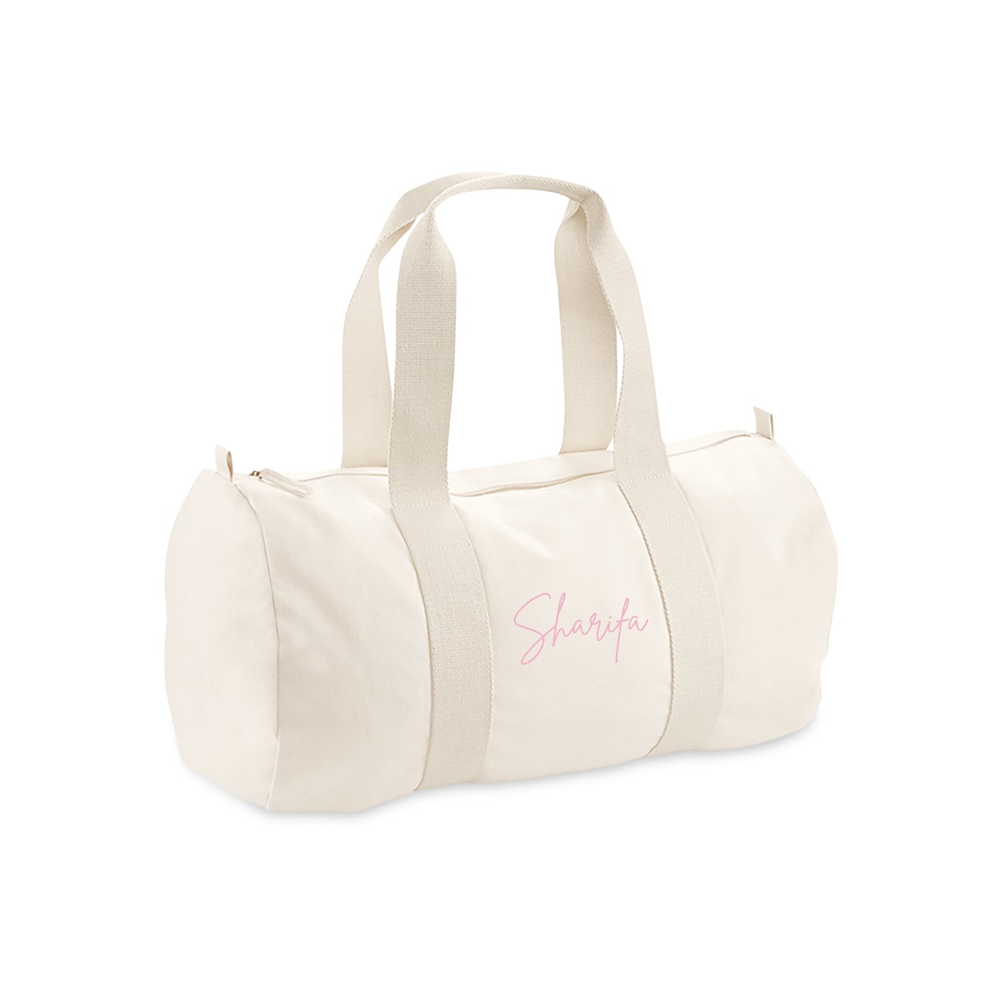 Natural Color Organic Barrel Bag D04