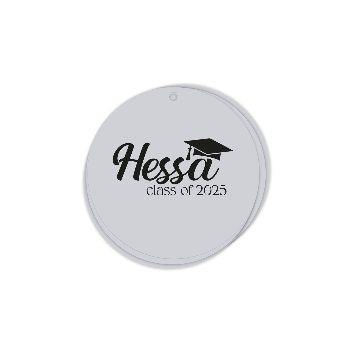Circle Graduation Cards / Stickers D04