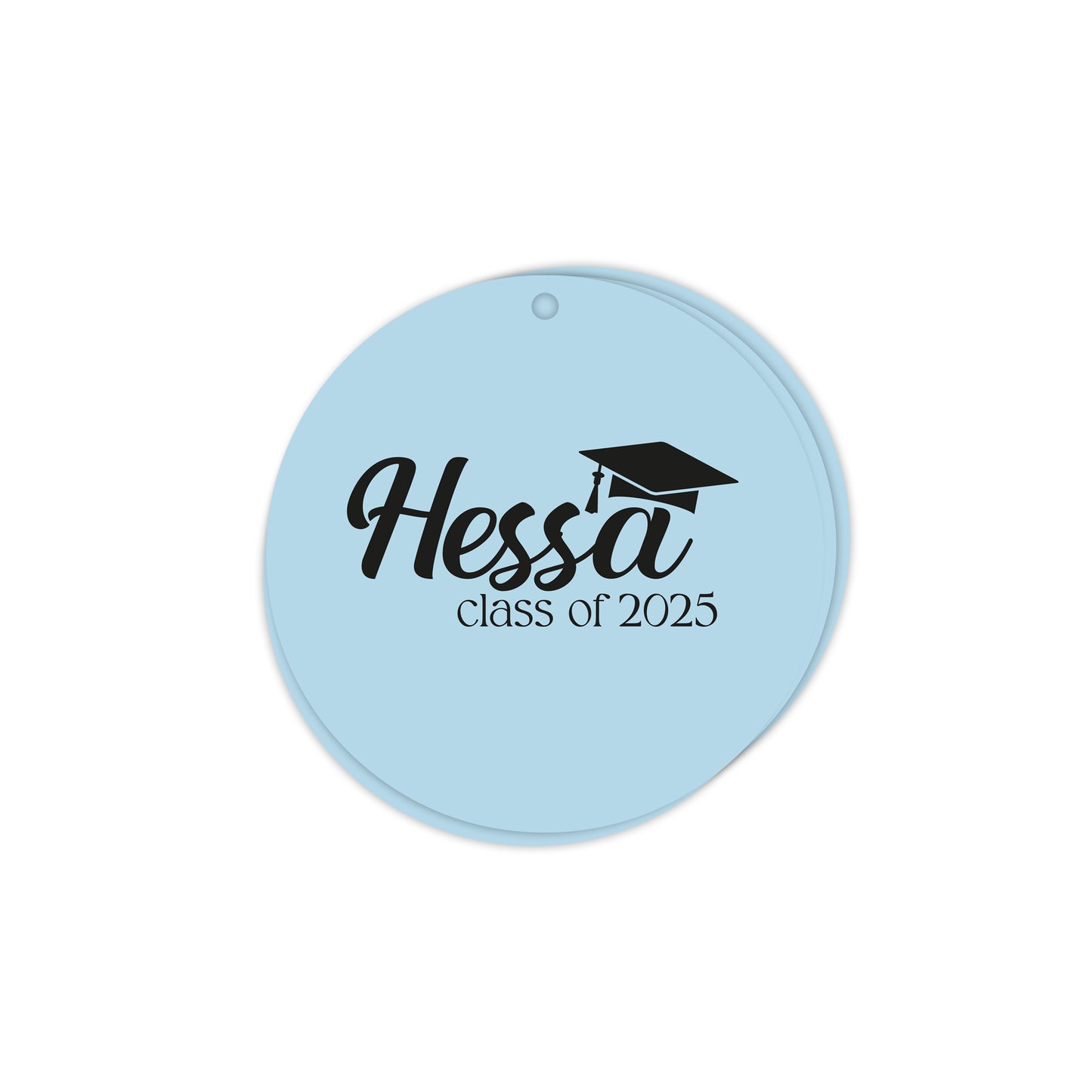 Circle Graduation Cards / Stickers D04