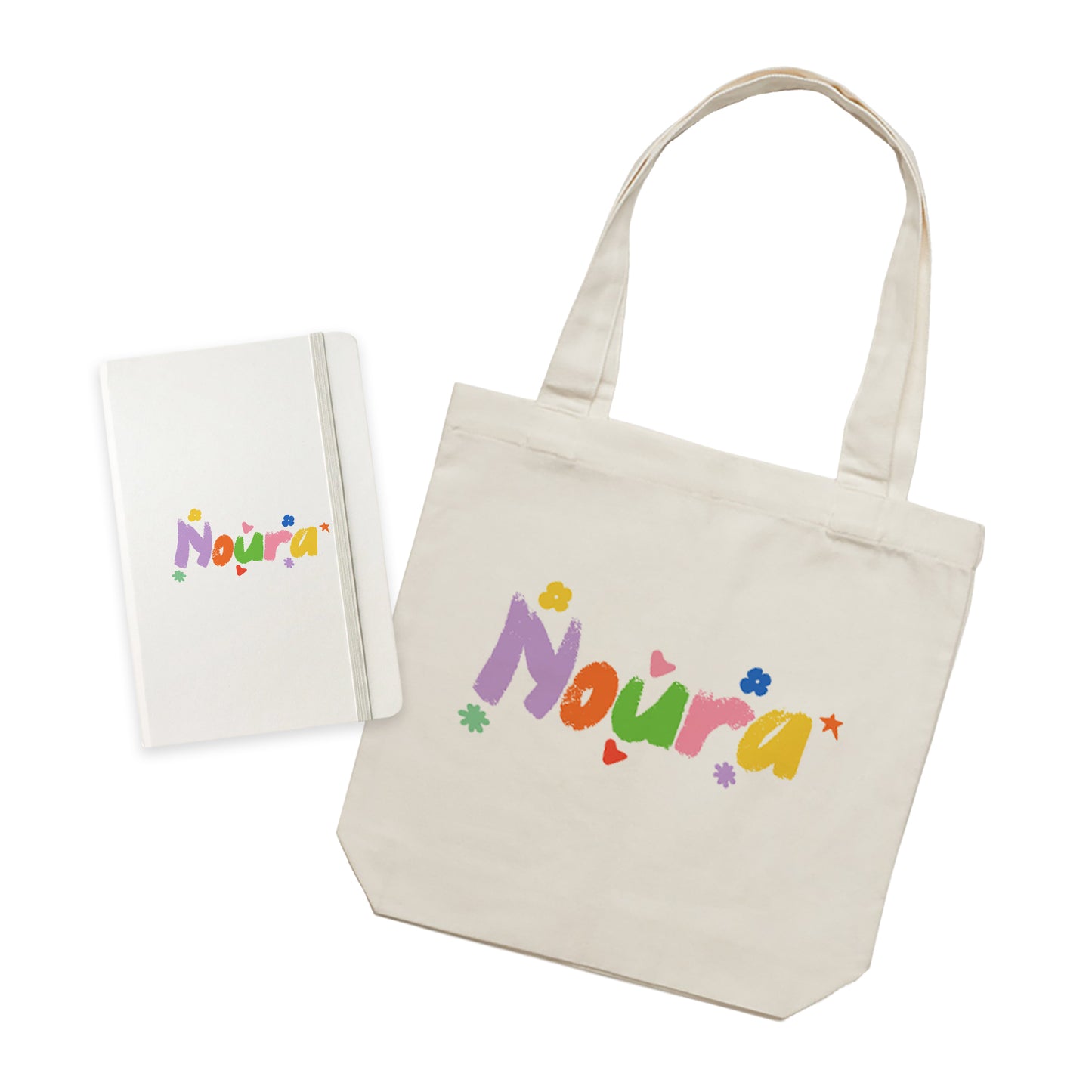 Tote bag & Notebook Gift Set D685