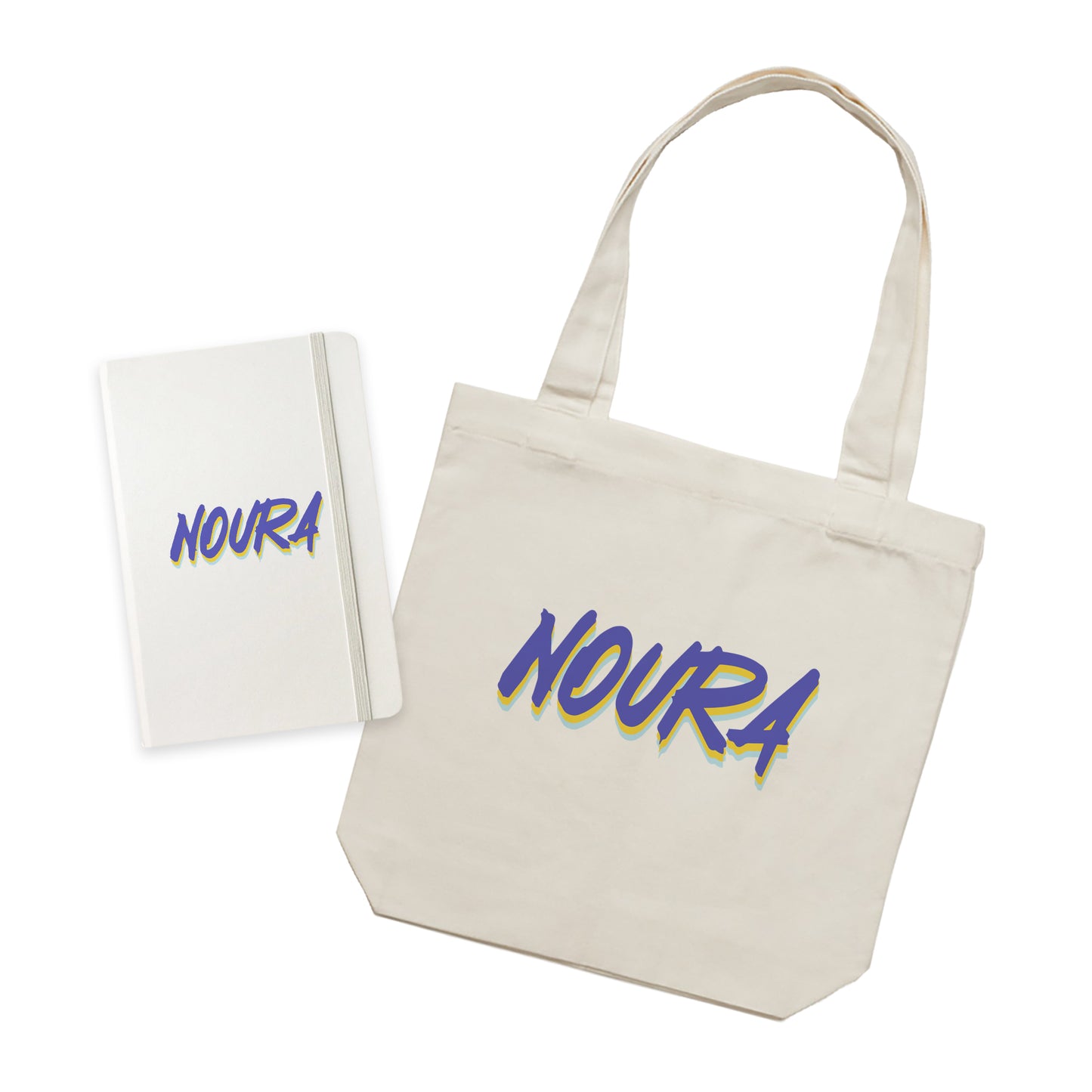 Tote bag & Notebook Gift Set D693