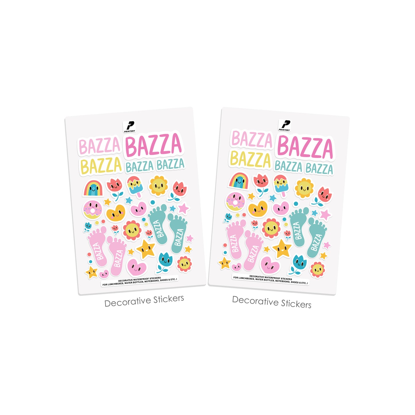 School Label Stickers Pack D157 - Big Dreams Character