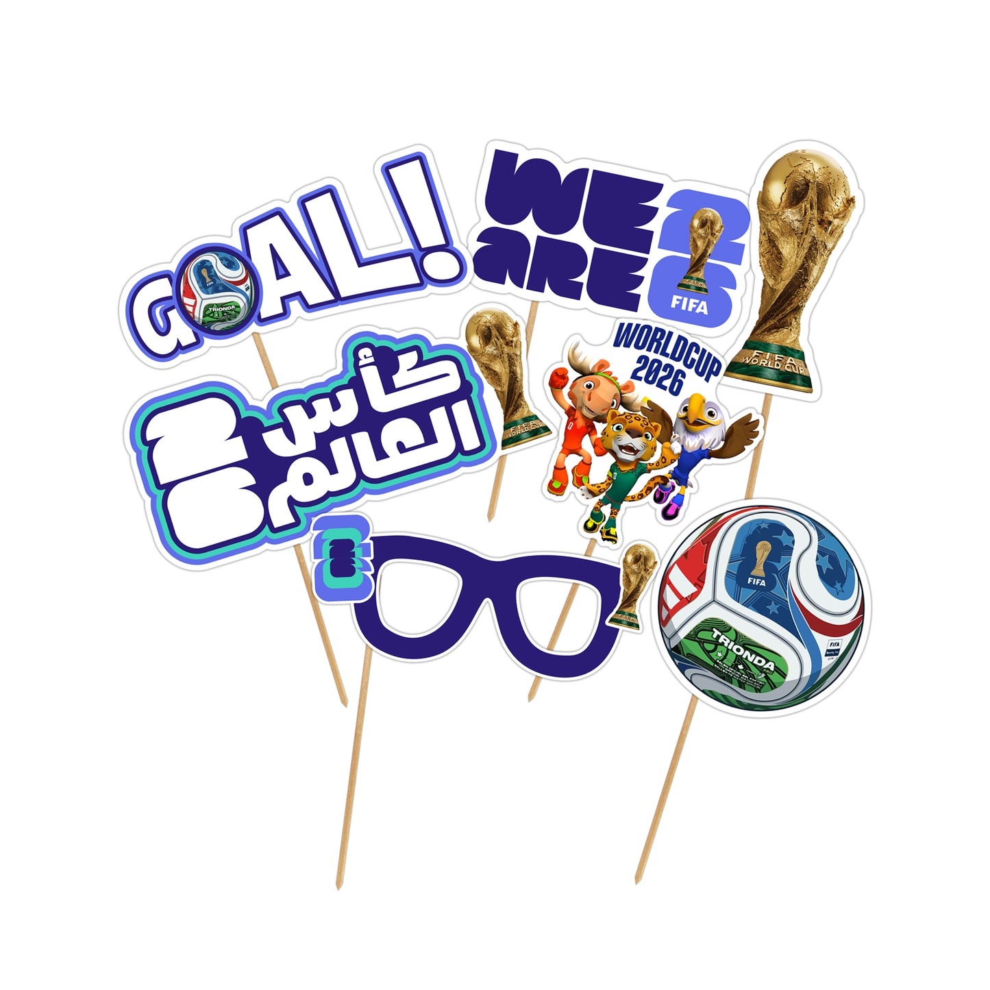 Fifa World Cup Photo Props