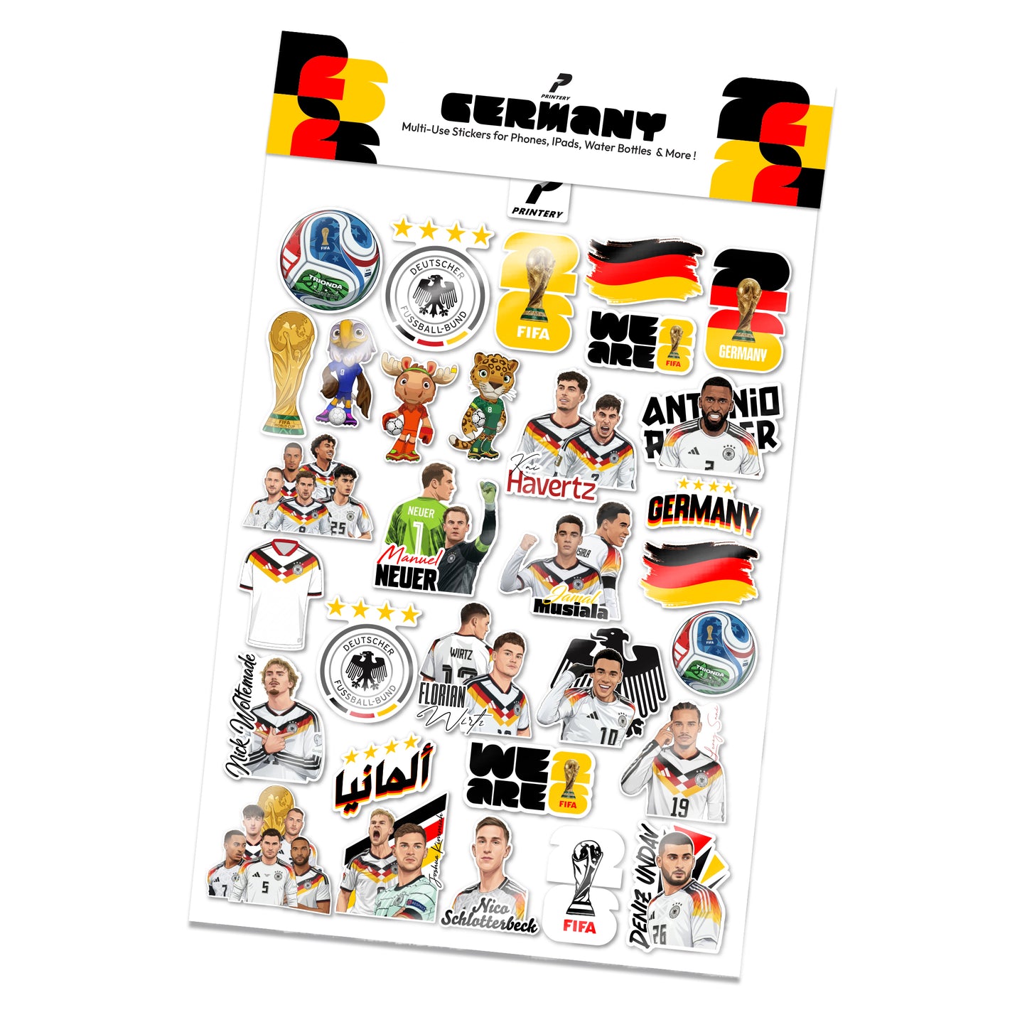 Germany Sticker Pack