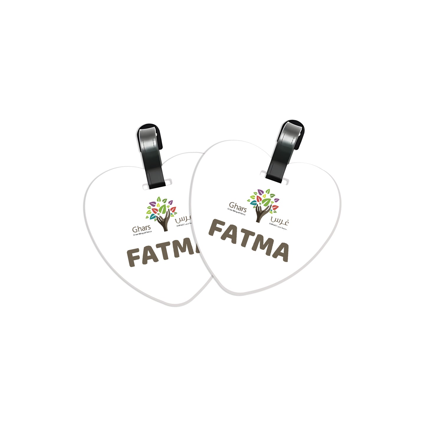 Ghars School Logo Tags