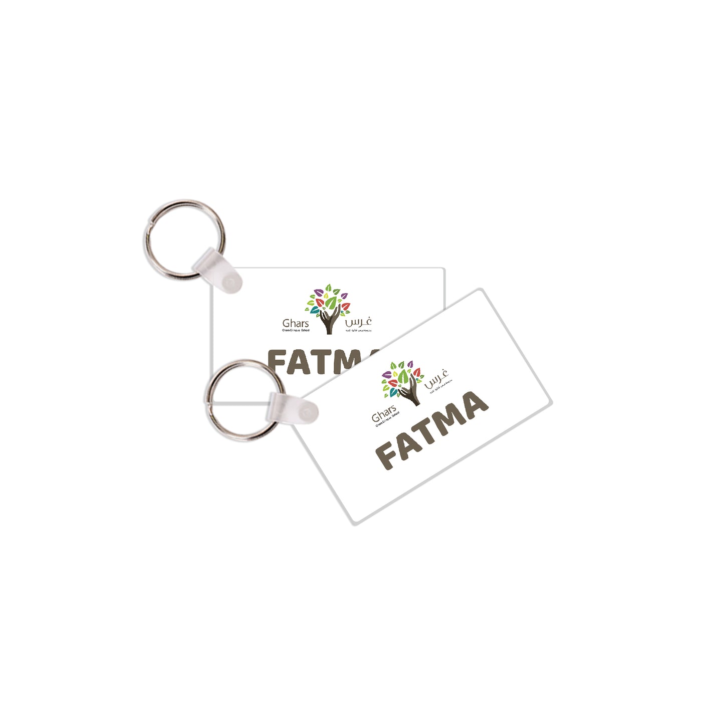 Ghars School Logo Tags