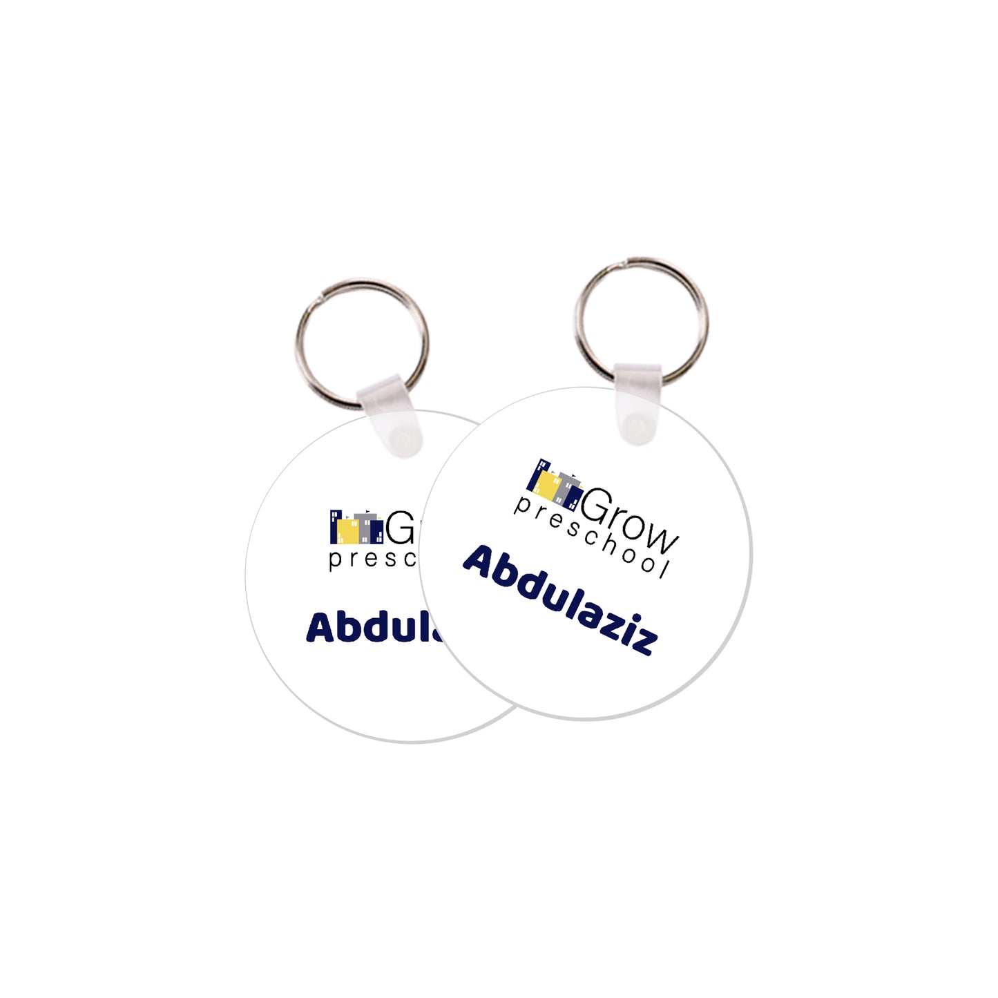 Grow Pre-School Logo Tags