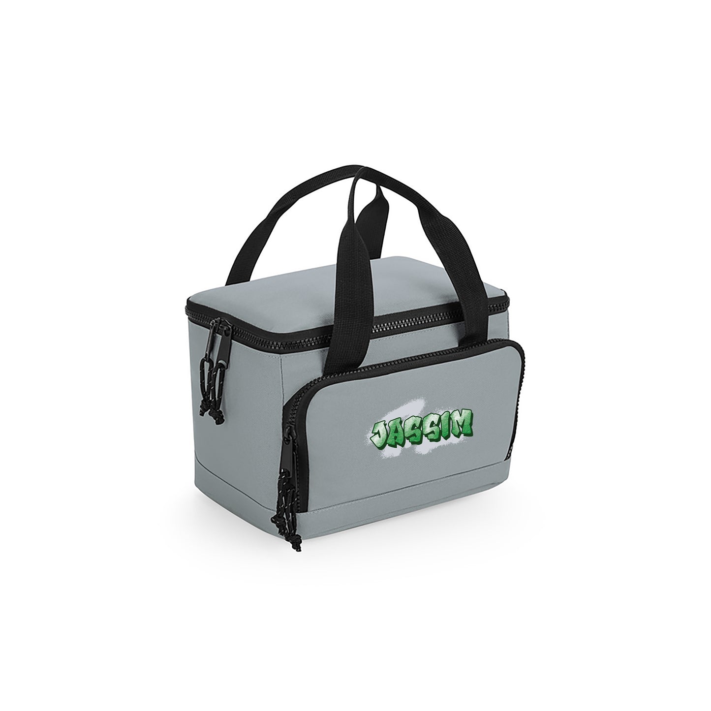Gray Recycled Mini Cooler Bag - Graffiti