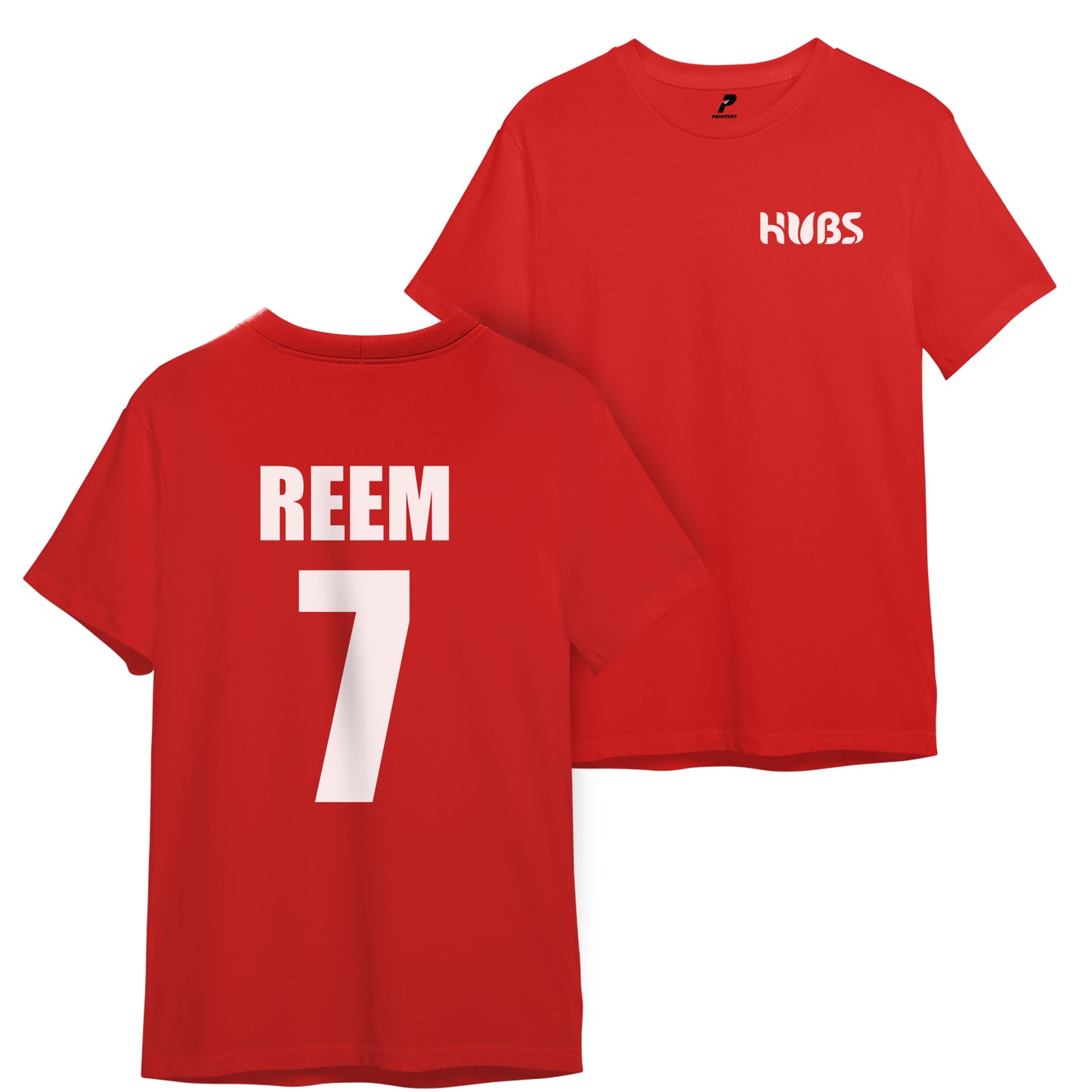 HUBS Sports Day Red T-Shirt