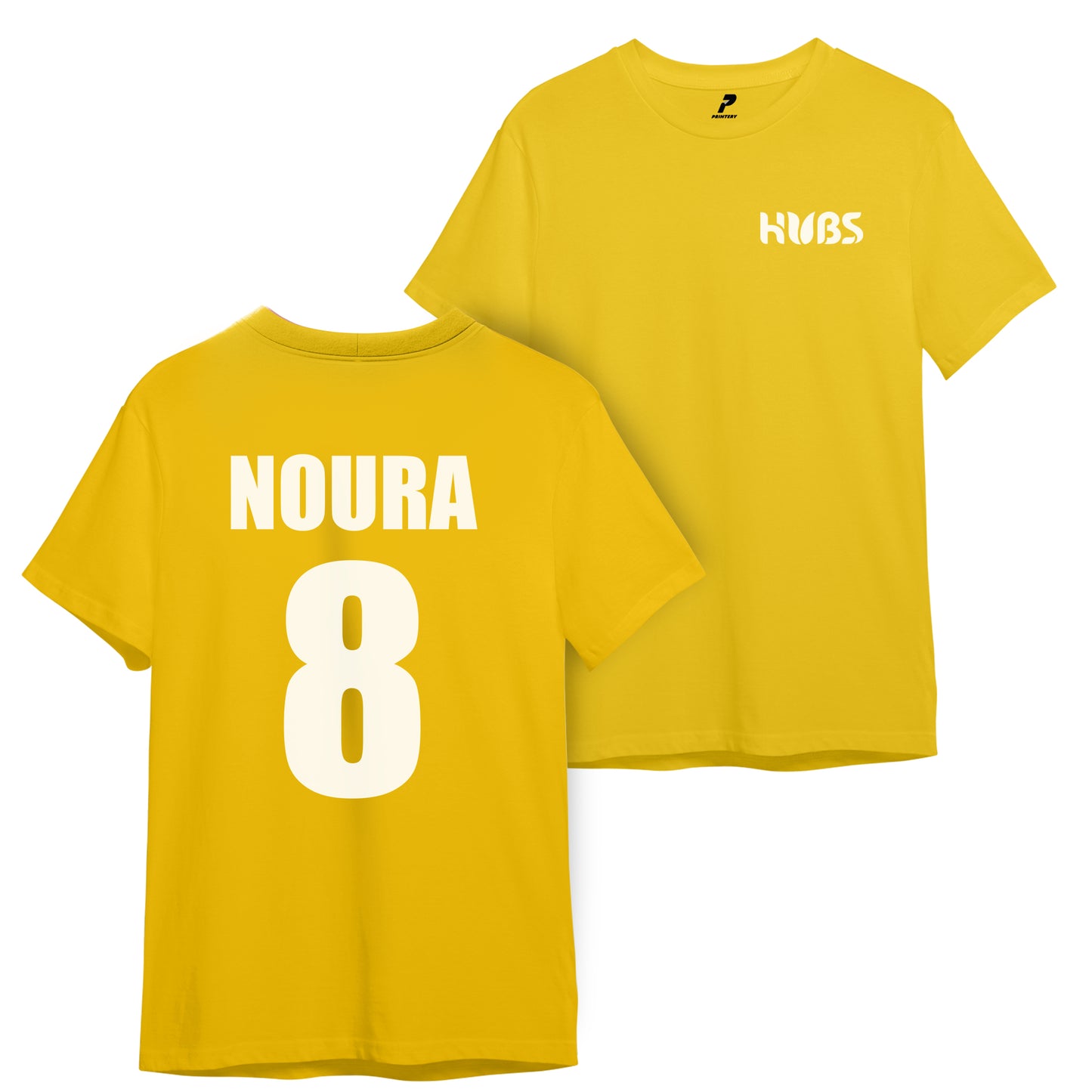 HUBS Sports Day Yellow T-Shirt