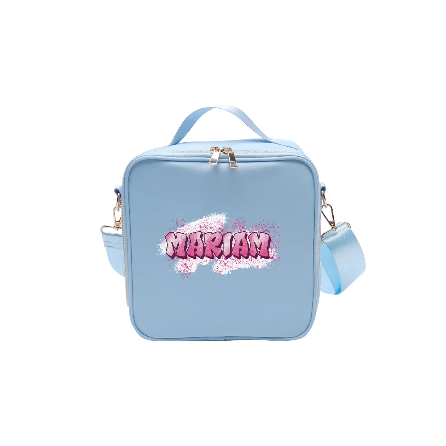 Blue School Lunch bag 2025 - Graffiti