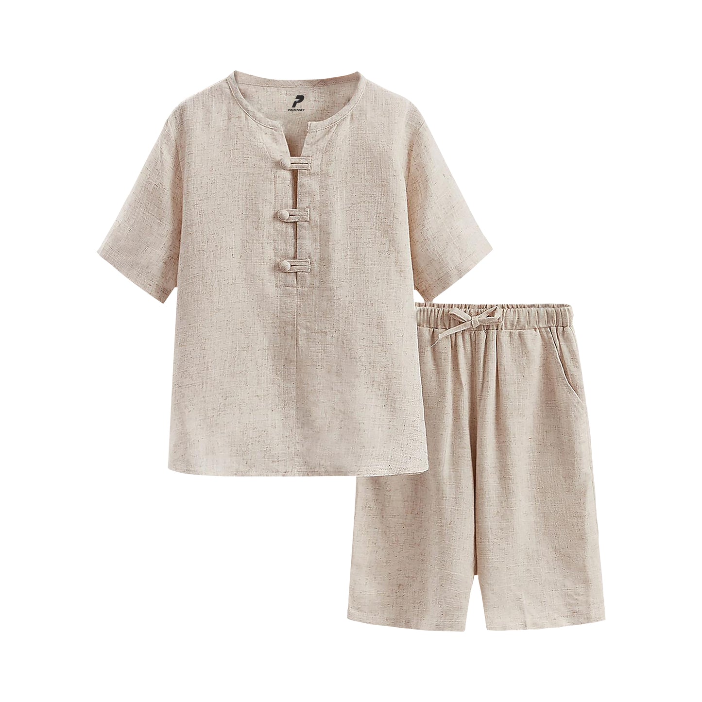 Summer Linen Set Star Fish