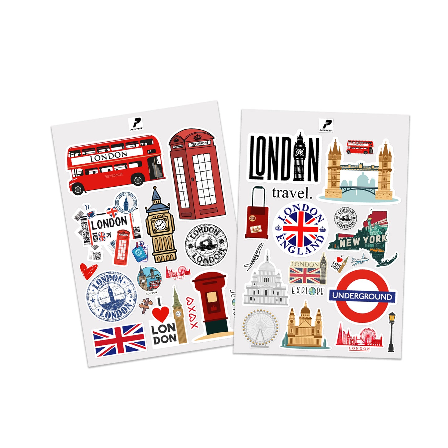 Traveling Stickers - London