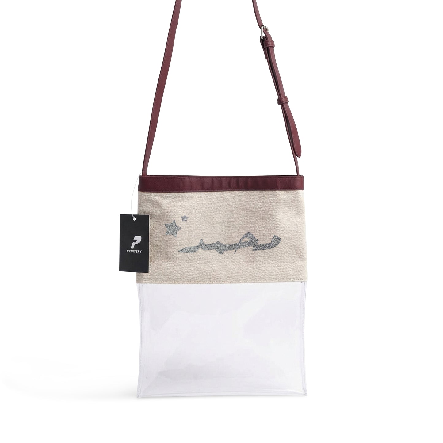 Gergean Leather Rectangle Cross Bag RD13 - Silver