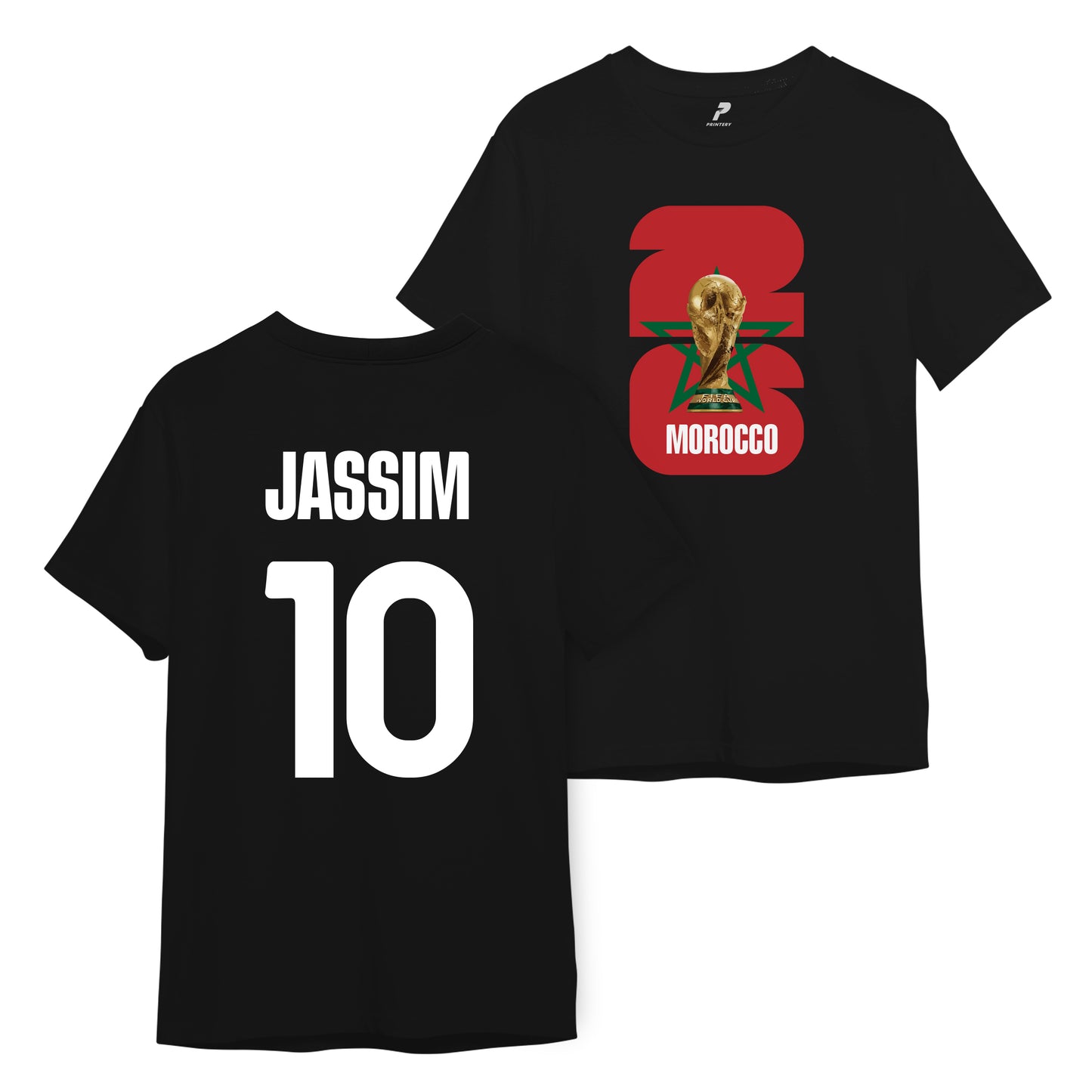 Morocco Customized T-Shirt WCD02