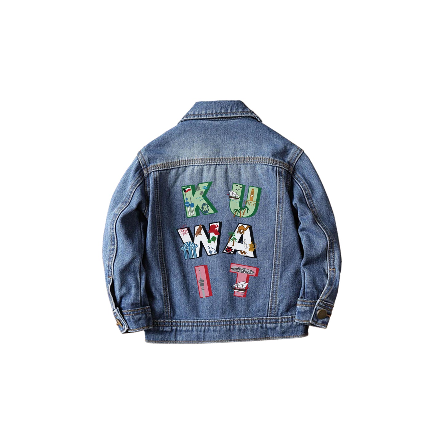 National Day Denim Jacket D36