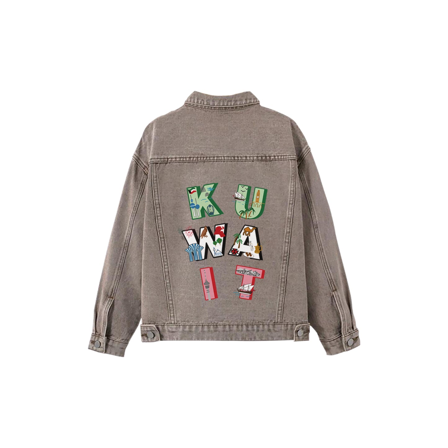 National Day Denim Jacket D36