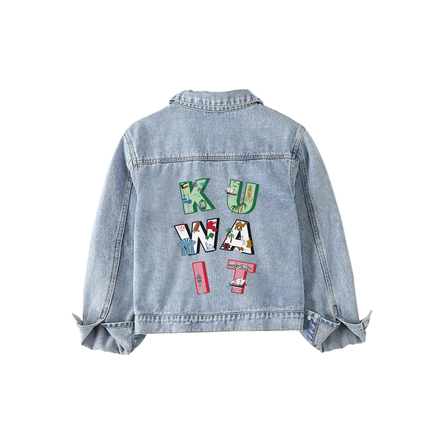 National Day Denim Jacket D36