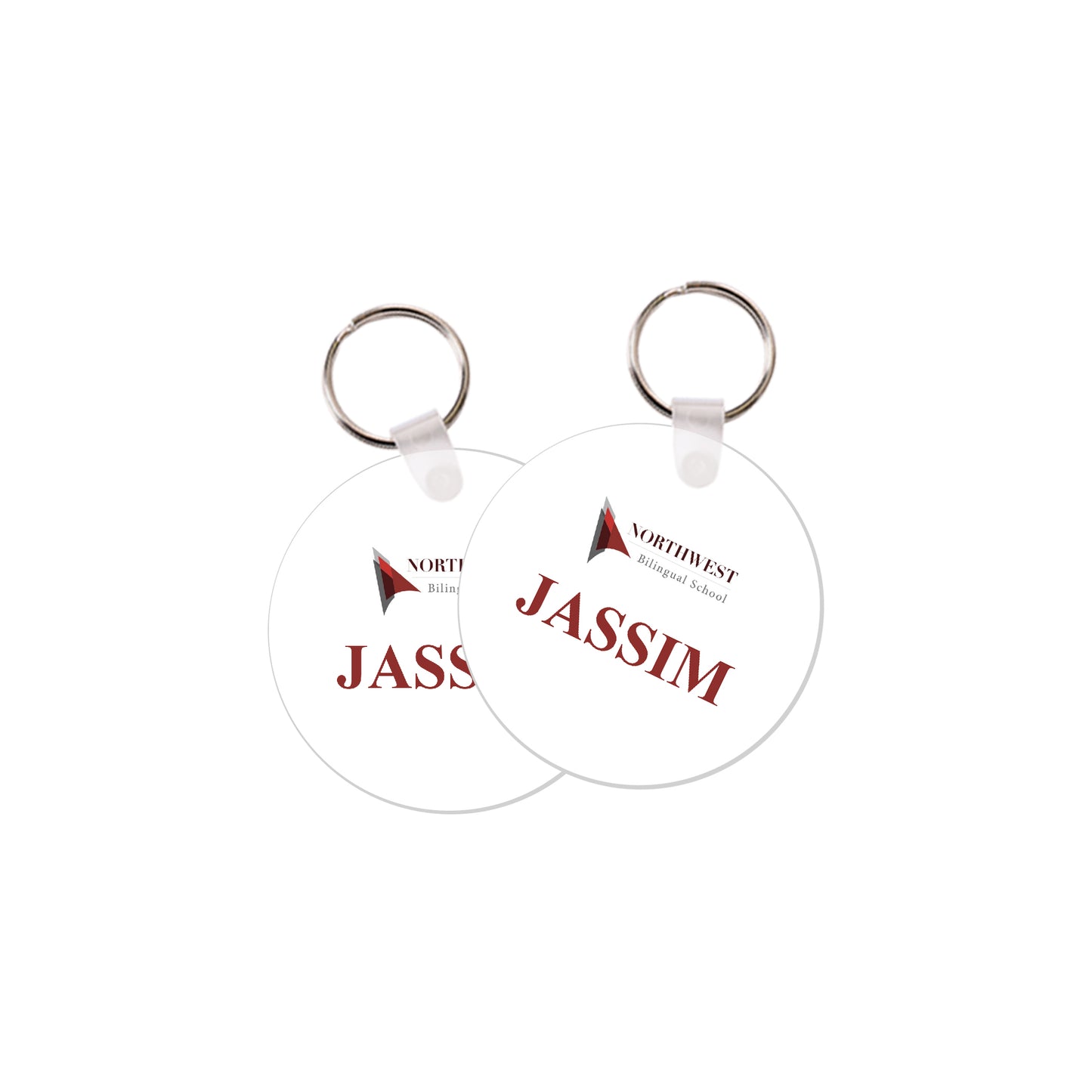 Northwest Bilingual School Logo Tags