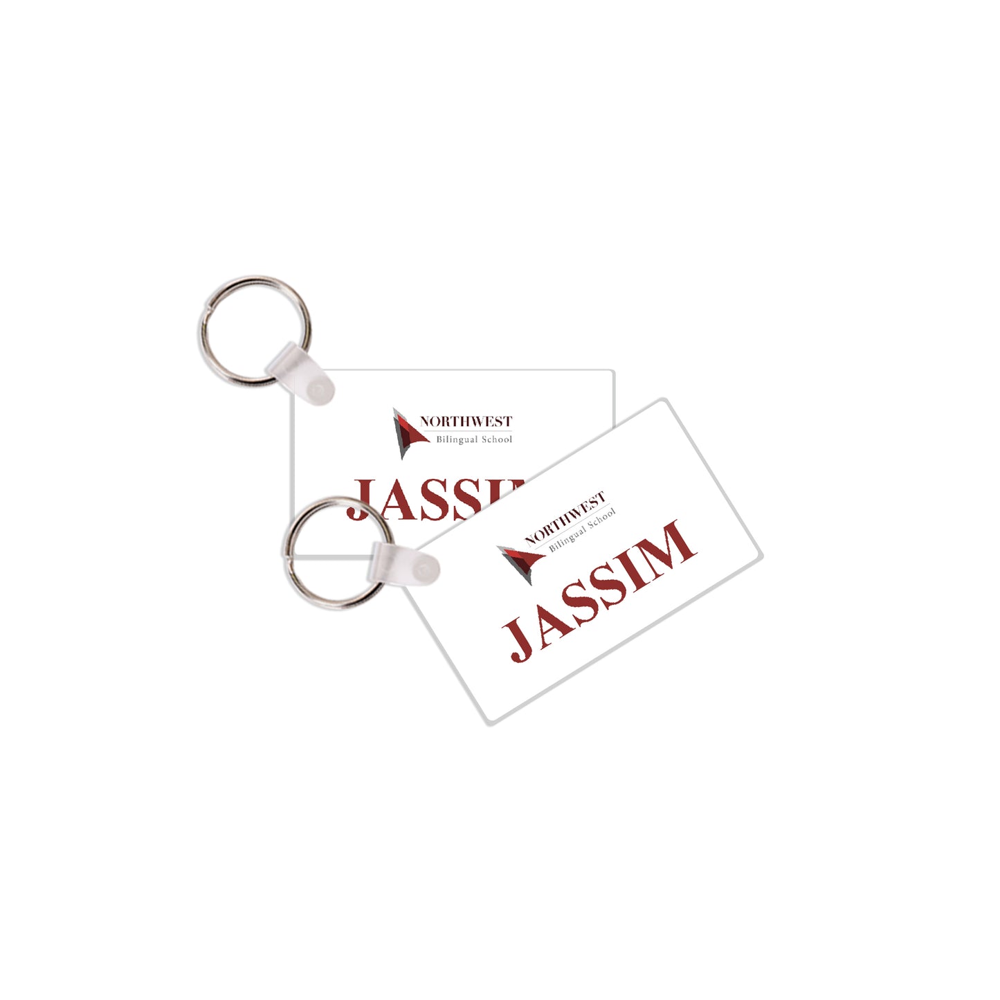 Northwest Bilingual School Logo Tags