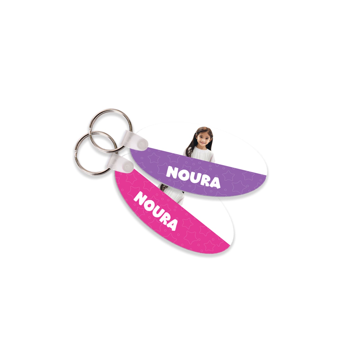 School Tags D133 - Girl Photo Theme