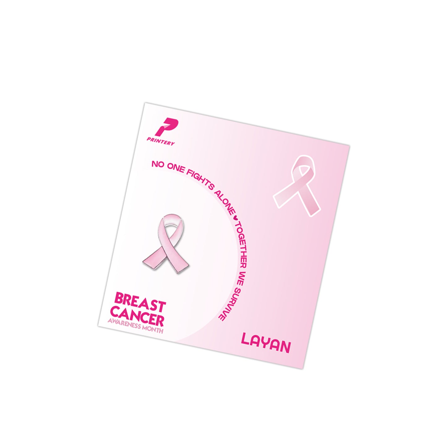 Cancer Awareness Giveaway Pin