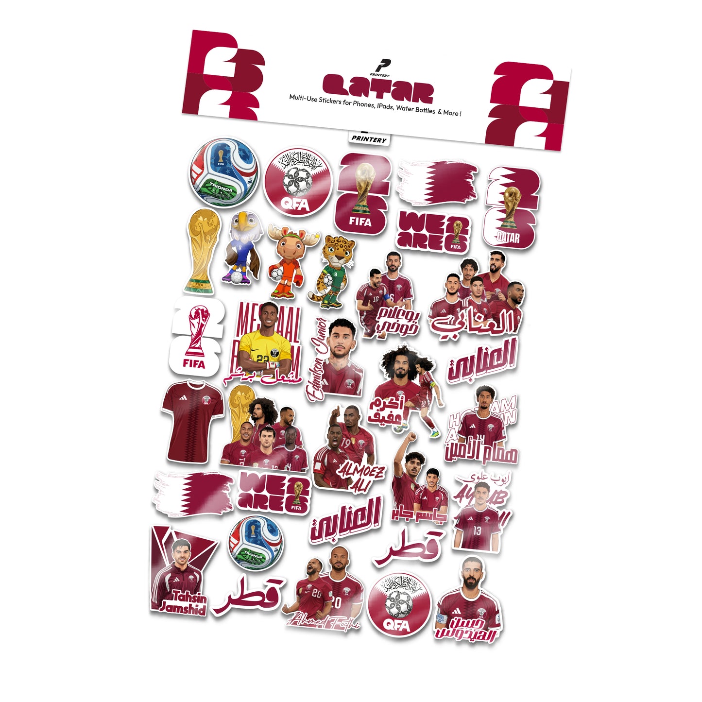 Qatar Sticker Pack