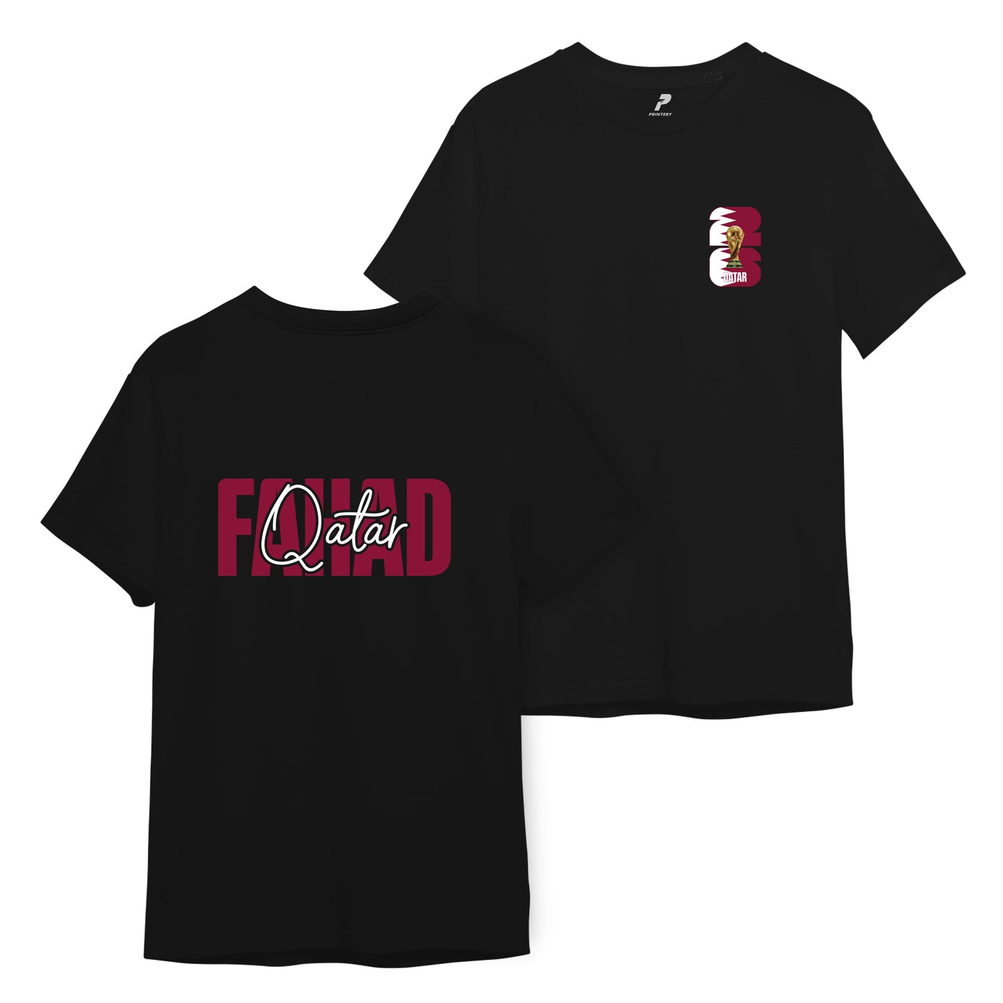 Qatar Customized T-Shirt WCD01