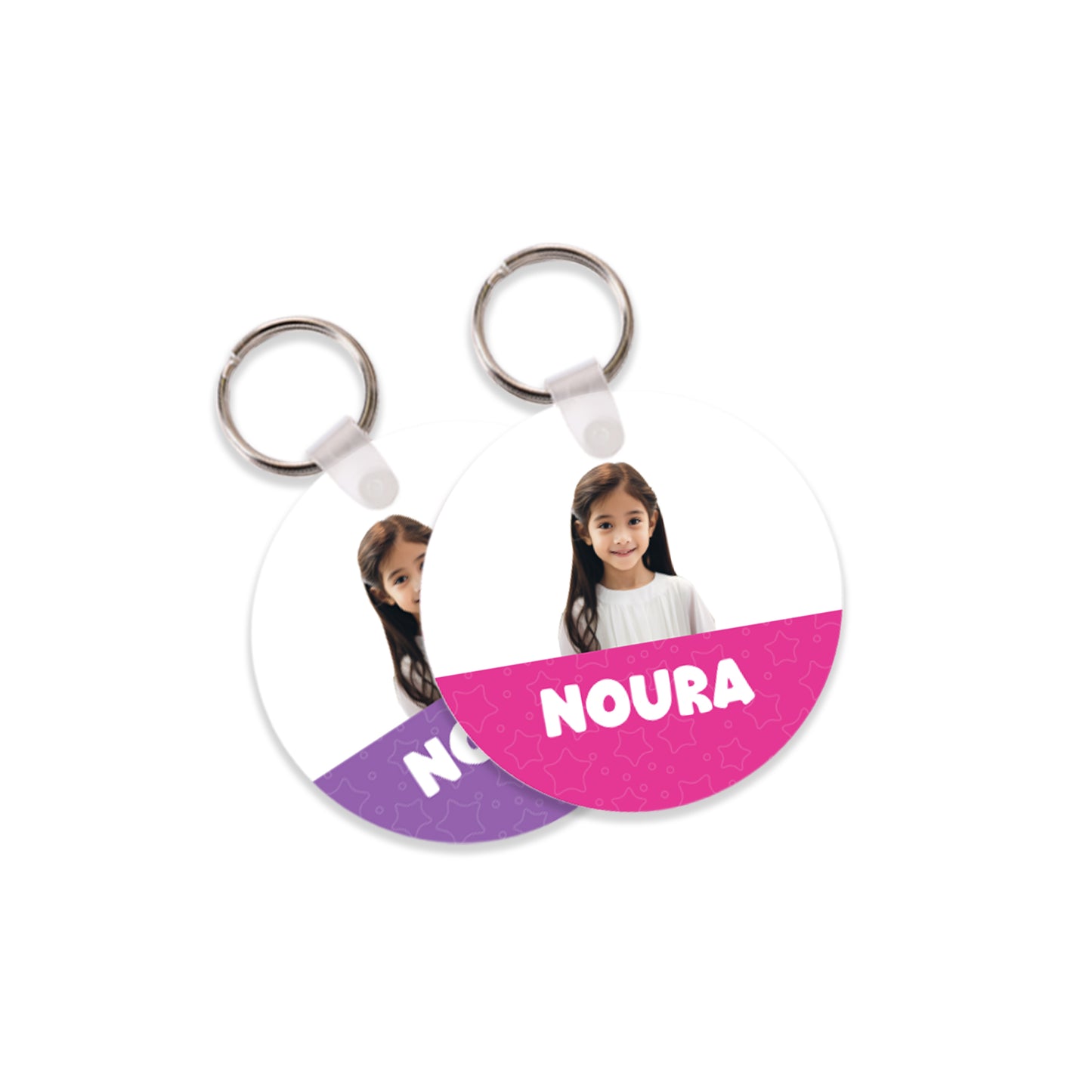 School Tags D133 - Girl Photo Theme